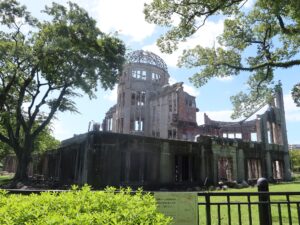 広島 原爆ドーム 北側を撮影