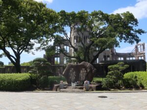 広島 原爆ドーム 西側を撮影