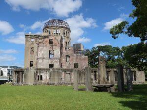 広島 原爆ドーム 南側を撮影