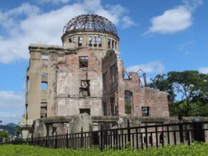 広島 原爆ドーム 南側を撮影