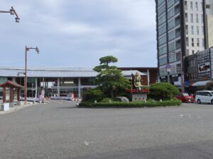 広島電鉄 広電宮島口駅 駅前ロータリー