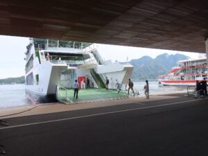 宮島口旅客ターミナル 宮島松代汽船 乗り場