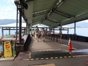 宮島桟橋 宮島松代汽船 乗り場