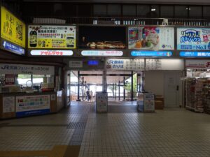 宮島桟橋 JR西日本宮島フェリー 改札口と切符売り場