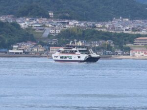 宮島松代汽船 フェリー 宮島にて撮影