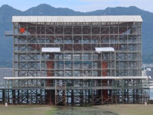 宮島 厳島神社 大鳥居 修復工事中
