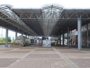 広島電鉄 広島港(宇品)駅 駅全体