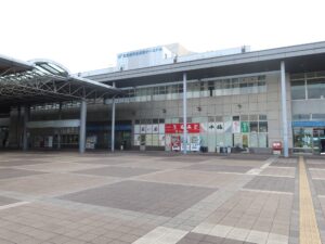 広島電鉄 広島港(宇品)駅に隣接する 広島港宇品旅客ターミナル