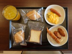 ドーミーイン広島ANNEX 朝食の例