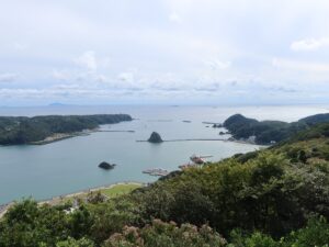 伊豆 寝姿山 寝姿展望台からの景色