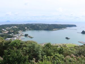 伊豆 寝姿山 黒船展望台からの景色