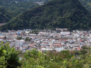 伊豆 寝姿山 五島記念碑付近からの景色
