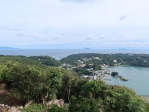 伊豆 寝姿山 黒船展望台からの景色