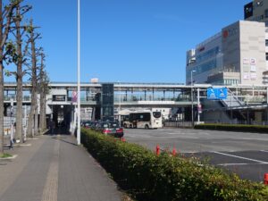 JR東北本線 宇都宮駅 東口 駅前ロータリー