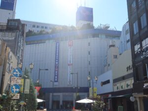 東武宇都宮線 東武宇都宮駅 駅舎 北側 駅は東武百貨店の中にあります