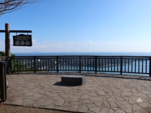 伊豆 寝姿山 寝姿展望台からの景色