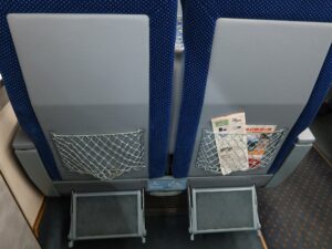 東武日光線 100系 特急スペーシアけごん シート背面 浅草駅にて撮影