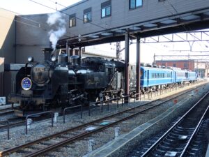 東武鬼怒川線 C11形207号機 SL大樹 下今市駅にて撮影