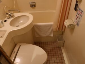 ホテルモナーク鳥取 スーペリアシングル バスルーム