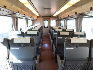 JR山陰本線 特急スーパーまつかぜ 車内 鳥取駅にて撮影