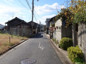 米子 角盤町 やや外れには住宅もあります