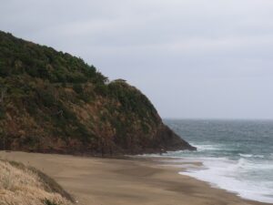 鳥取 白兎海岸 恋島と白兎海岸展望台