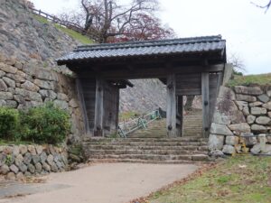 久松公園 鳥取城跡 西坂下門跡