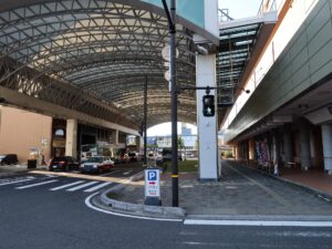 鳥取 丸由百貨店前