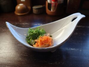 あん肝ポン酢 熊谷天然温泉 花湯スパリゾートにて