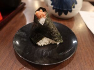 おむすび しゃけ そば茶屋吹上庵 天文館店にて