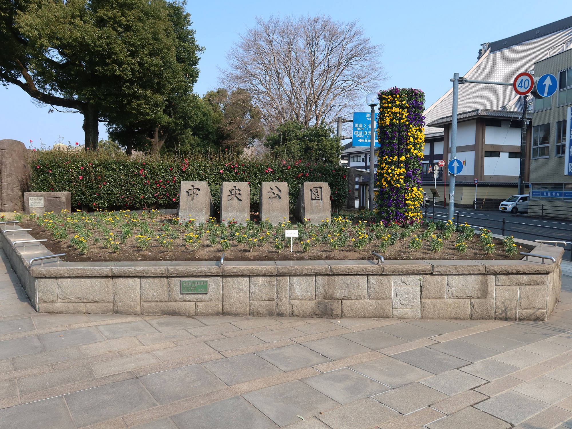 鹿児島 中央公園 照国町交差点付近