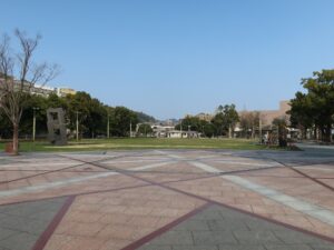 鹿児島 中央公園 照国町交差点付近から見た全体