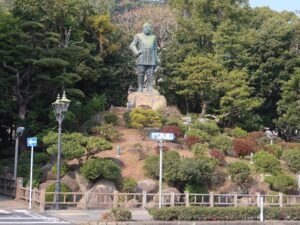 鹿児島 西郷隆盛銅像 全体