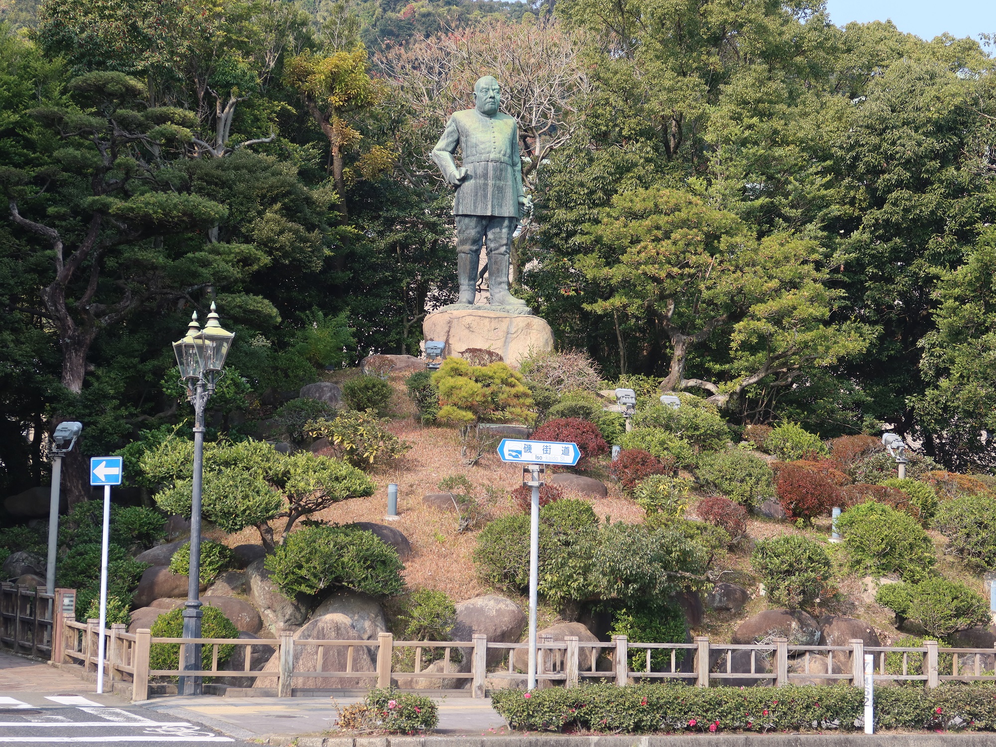 鹿児島 西郷隆盛銅像 全体