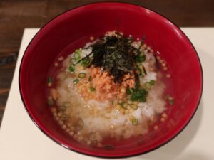 鮭茶漬け 炉端焼 炙旺にて