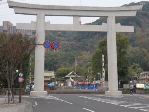 照国神社 大鳥居