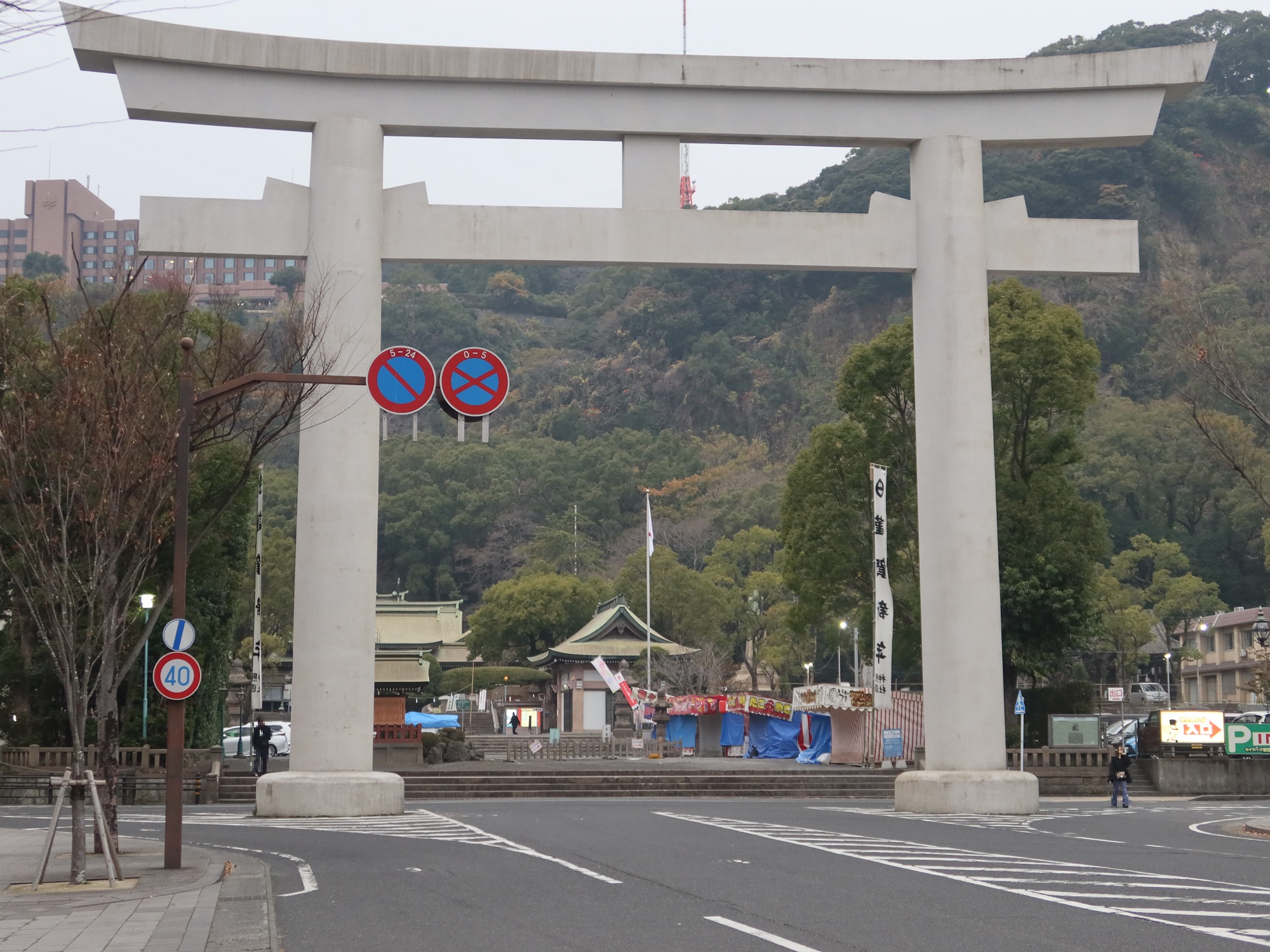 照国神社 大鳥居