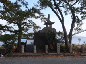 琉球船の目印松 正面から撮影