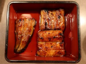 うな重 竹 1段目の鰻 うなぎ末よしにて