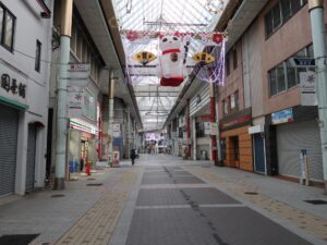 鹿児島 天文館 ぴらもーる アーケード街の中 照国表参道方向を撮影