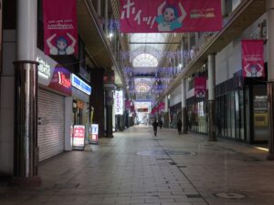 鹿児島 天文館 天文館G3アーケード アーケード街の中