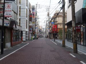 鹿児島 天文館 電車通りの一つ南側の通り