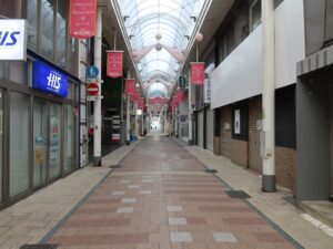 鹿児島 天文館 はいから通り アーケード街の中