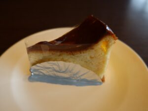 チーズケーキ 横浜みなとみらい万葉倶楽部にて