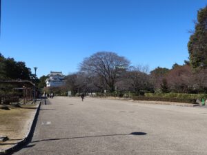 名古屋城 東門入口を入ったところ