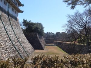 名古屋城 天守閣のお堀