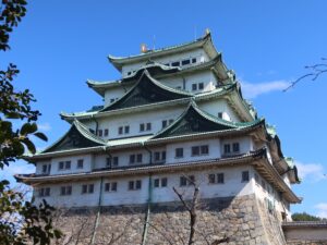 名古屋城 天守閣 御深井丸付近から撮影