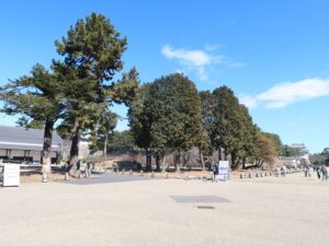 名古屋城 正門から入ったところ