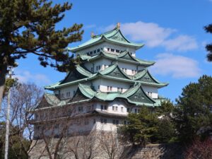 名古屋城 天守閣 正門付近から撮影