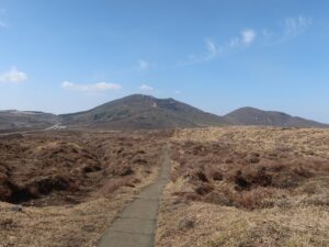 阿蘇山 杵島岳 阿蘇山上ターミナルから撮影